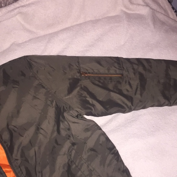 Forest green bomber jacket - Picture 2 of 4